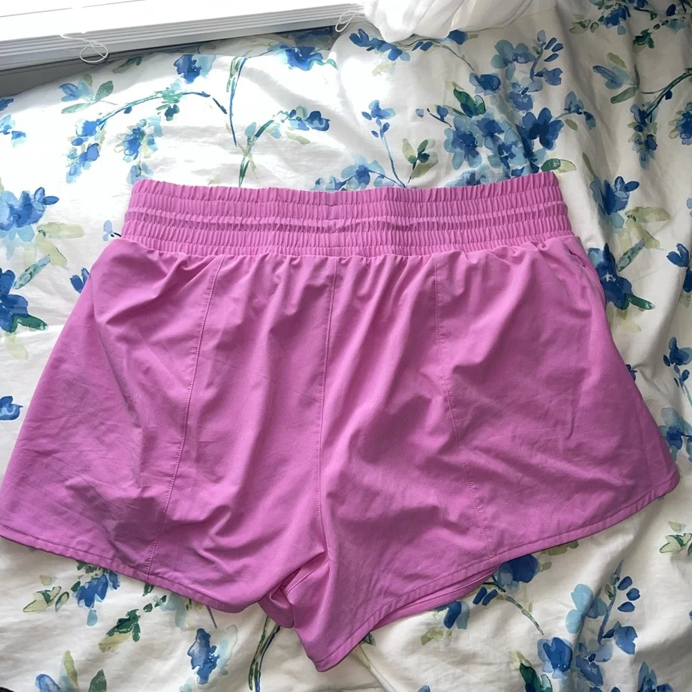 Pink All In Motion Shorts - Picture 2 of 4